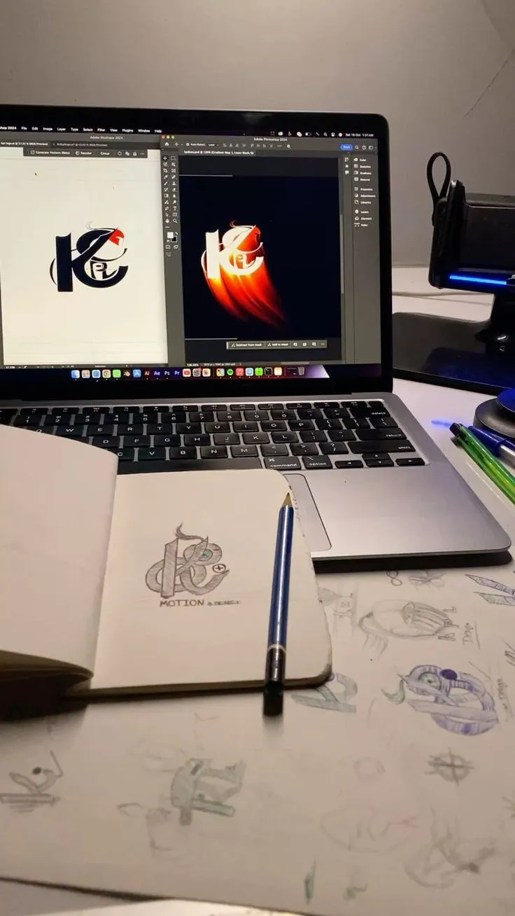 Exposición "Identidades en Código": Alumnos de Diseño Gráfico Exhiben Proyectos de Marca e Ilustración